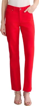 Jones New York Lexington Crop Straight Leg Pants