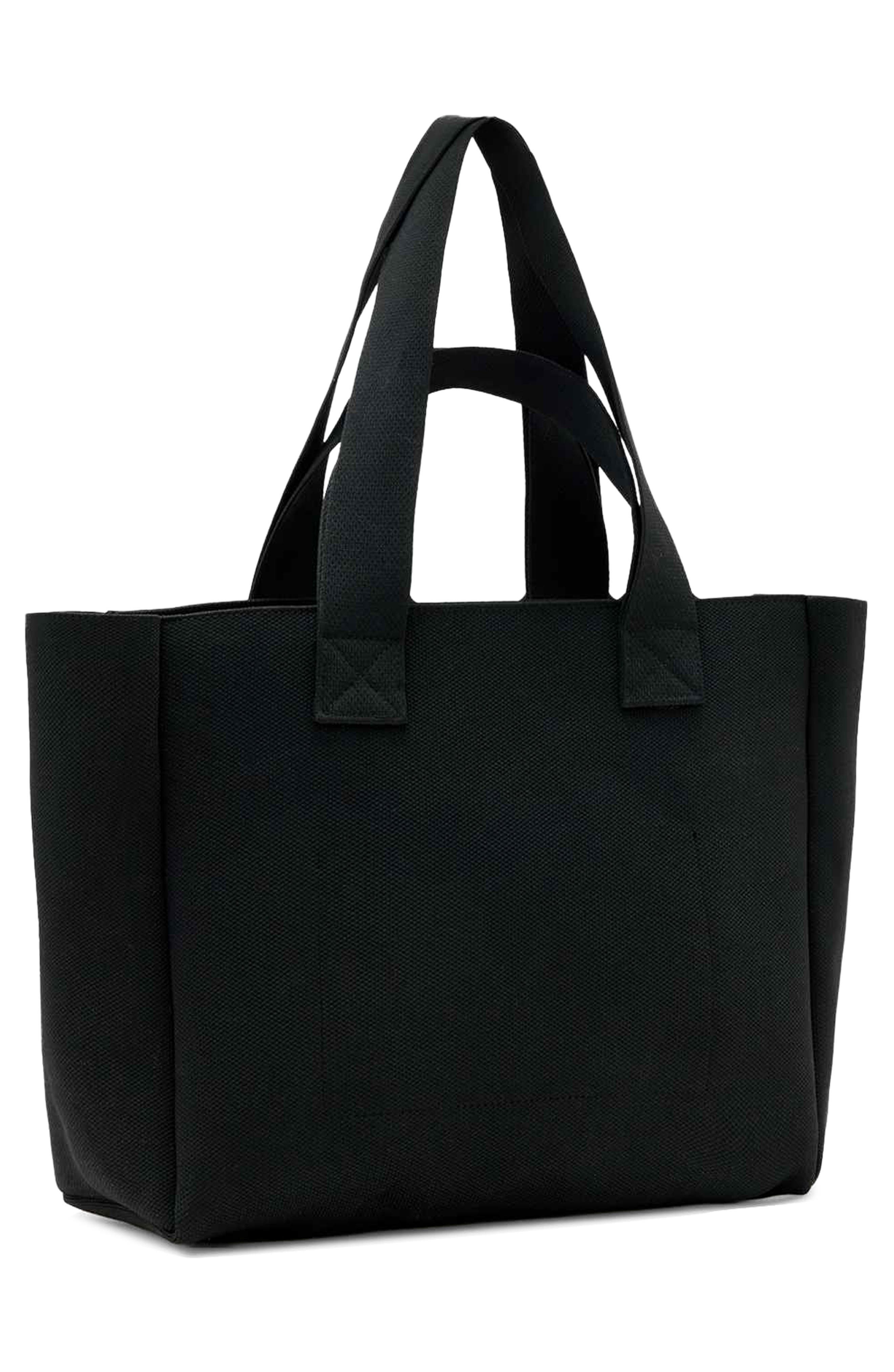 AllSaints Izzy Medium Tote Bag, Alternate, color, Black