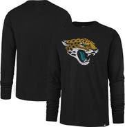 '47 Men's '47 Black Jacksonville Jaguars Premier Franklin Long Sleeve T-Shirt