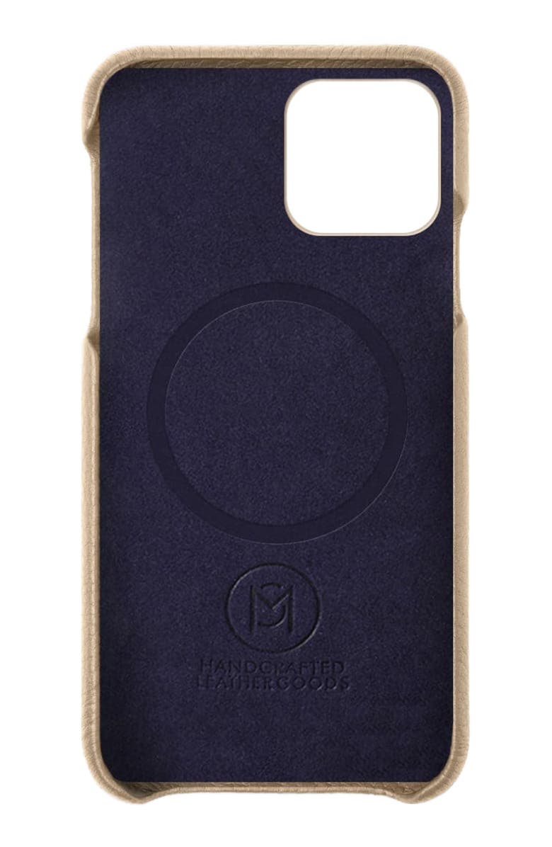 MAISON de SABRÉ Leather Phone Case, Alternate, color, Saharan Nude