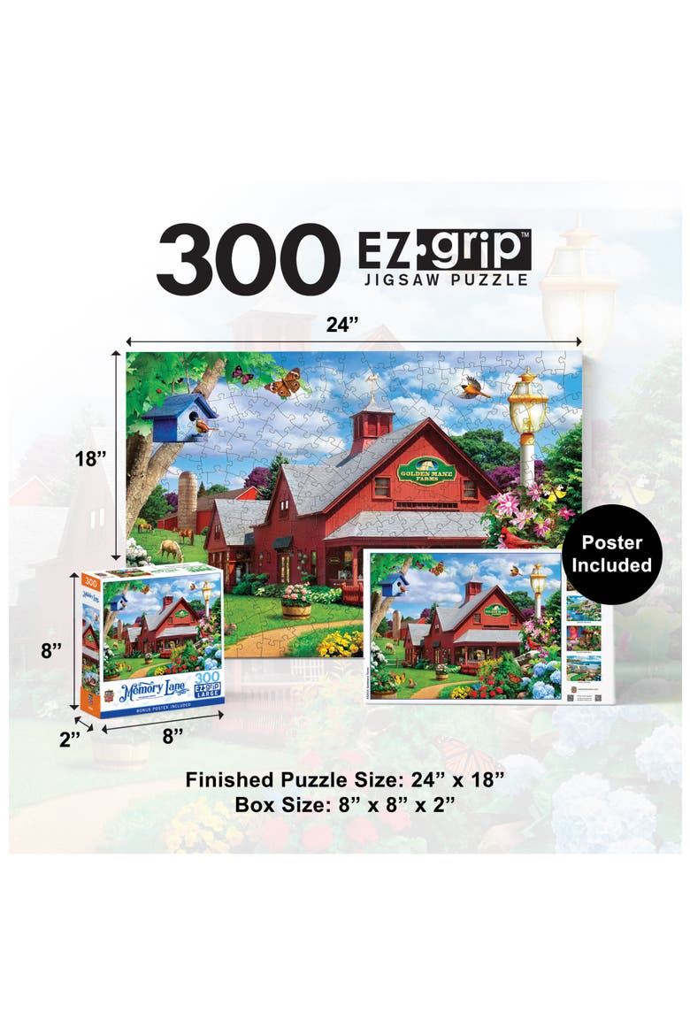 Goldmane Farms 300 Piece Jigsaw Puzzle, Alternate, color, Multicolor