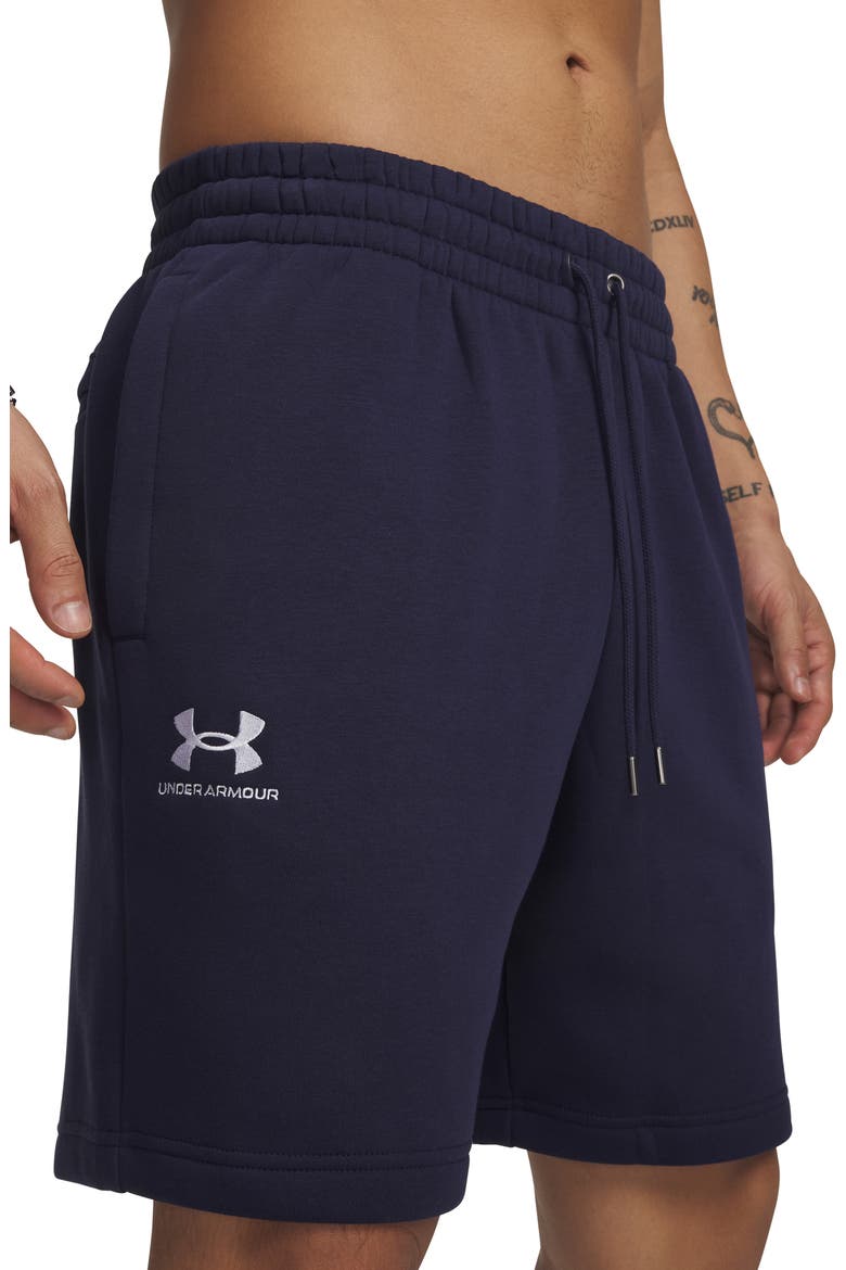 Icon Fleece Sweat Shorts, Alternate, color, MIDNIGHT NAVY