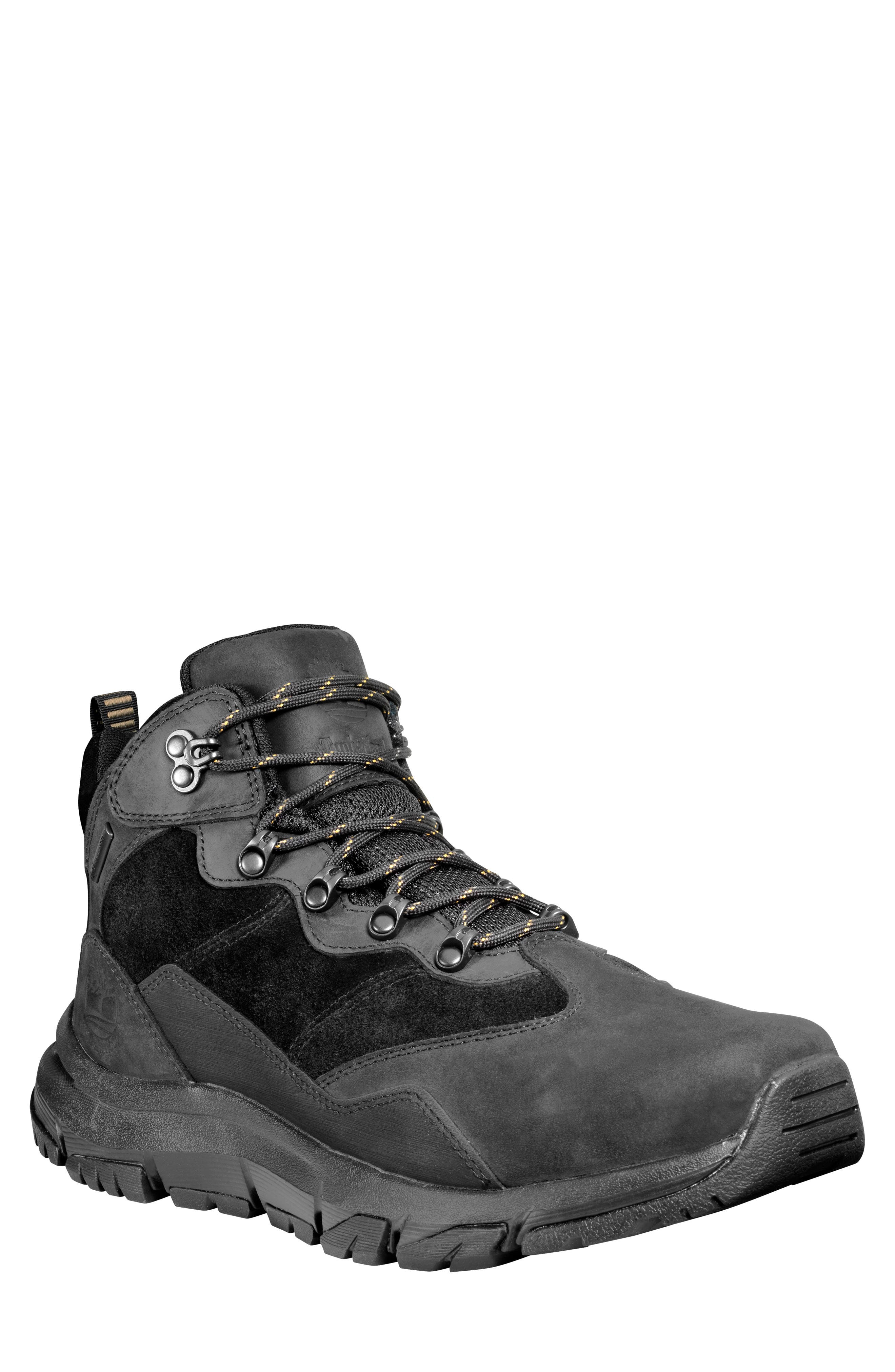 Timberland Garrison Field Waterproof Hiking Boot, Main, color, 