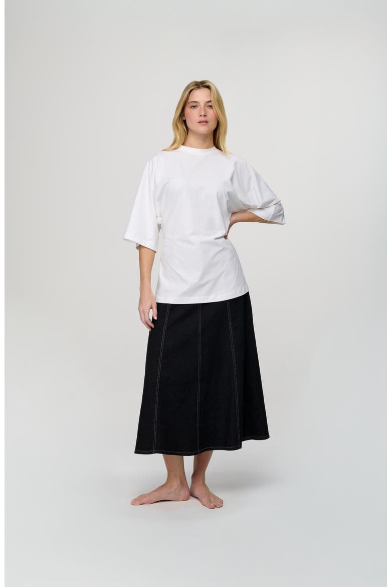 Cece Tee, Alternate, color, White