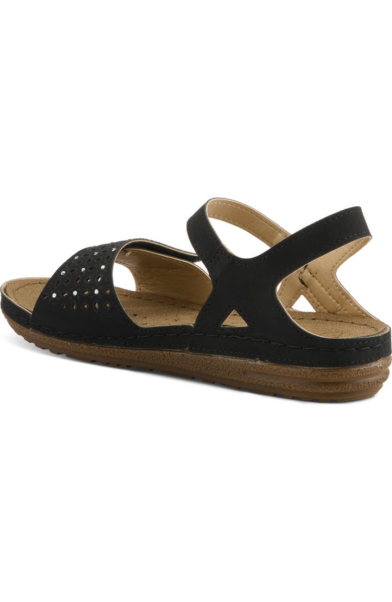 Flexus by Spring Step Perforated Wedge Sandal, Alternate, color,