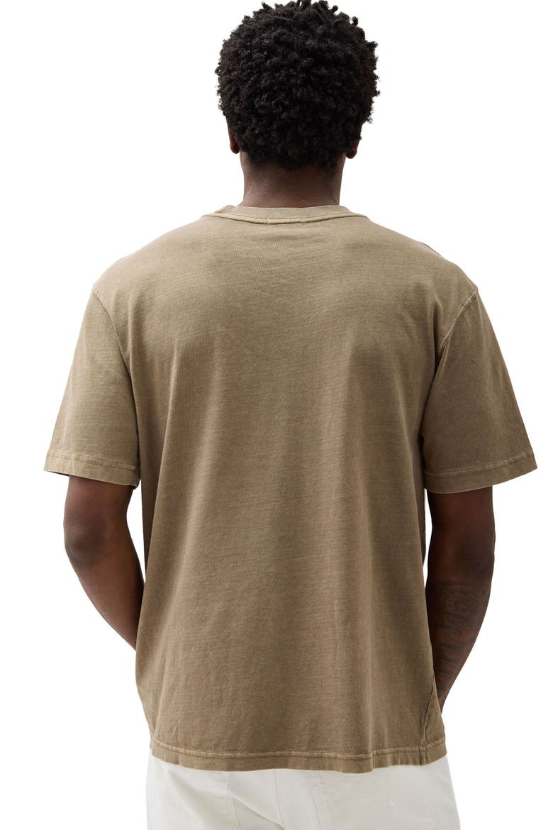 The Relaxed Short Sleeve Tee, Alternate, color, Warm Grey
