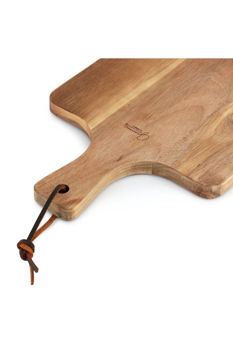 3 Piece Acacia Wood Serving Board, Alternate, color, Brown