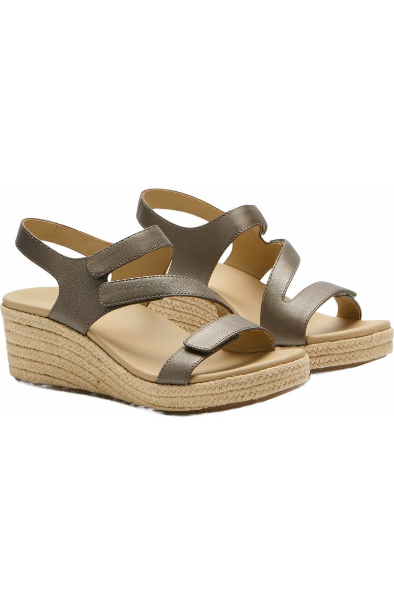 ABEO Riviera Adjustable Sandal, Alternate, color, Fossil - Regular