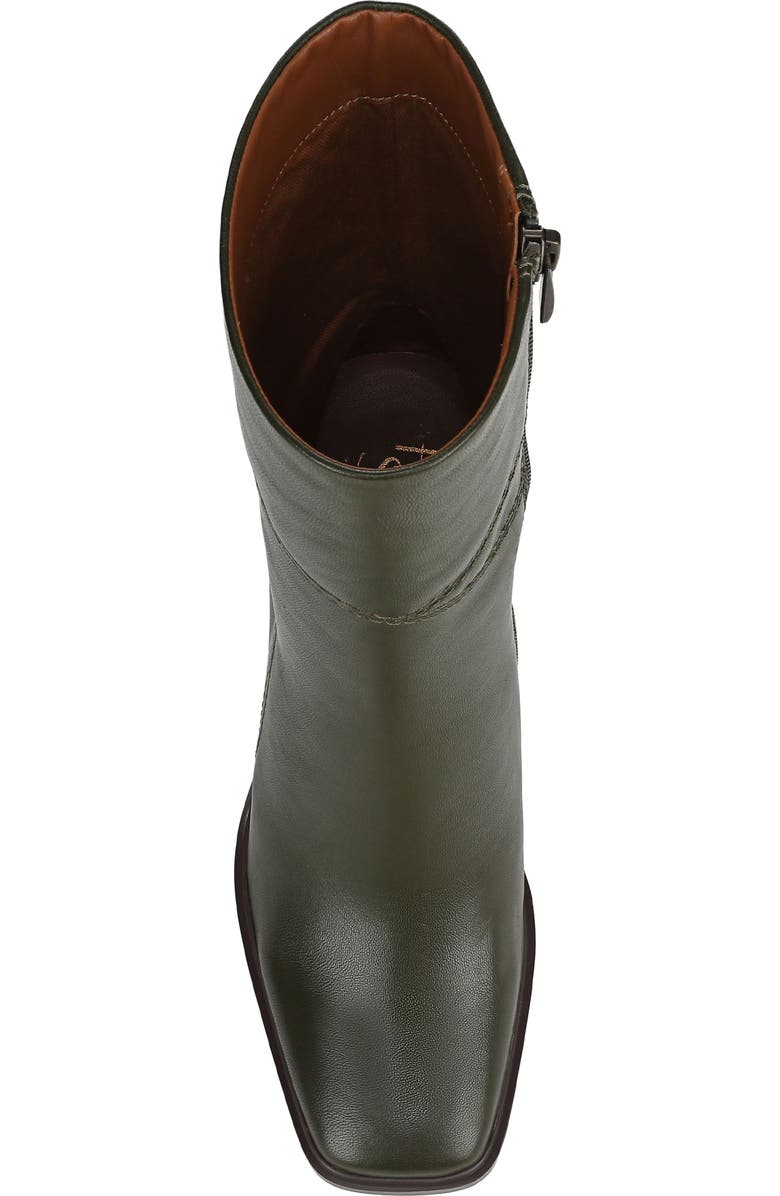 Franco Sarto Stevie Block Heel Bootie, Alternate, color, Deep Olive Green