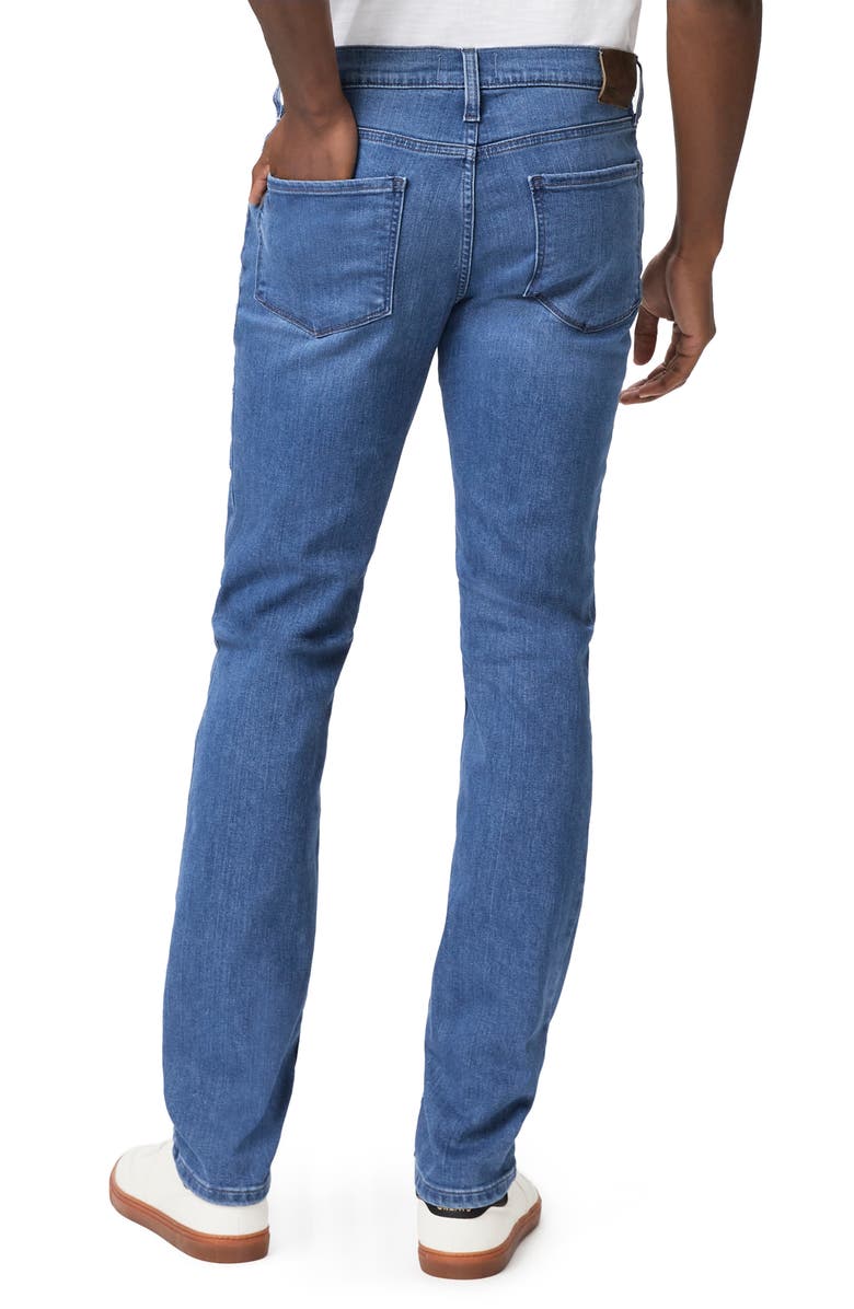 PAIGE Lennox Slim Fit Jeans, Alternate, color, Poole