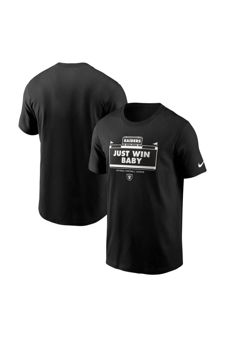 Men's Nike Black Las Vegas Raiders Primetime Local Essential T-Shirt, Main, color, Black