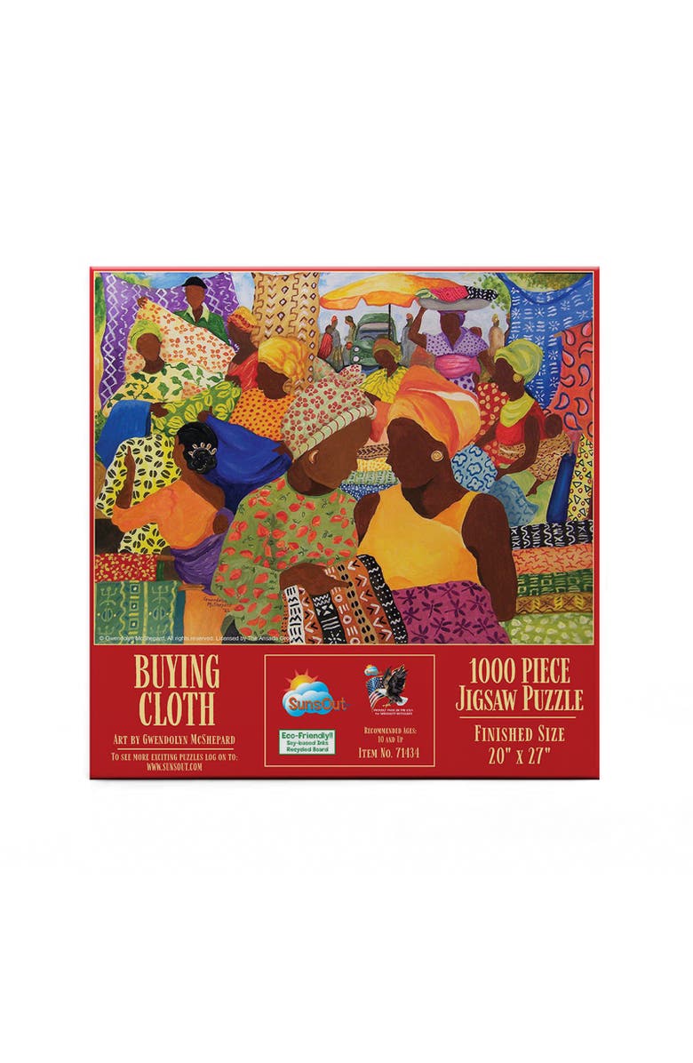 Sunsout Buying Cloth 1000 piece Jigsaw Puzzle for Adults, Alternate, color, Multicolor