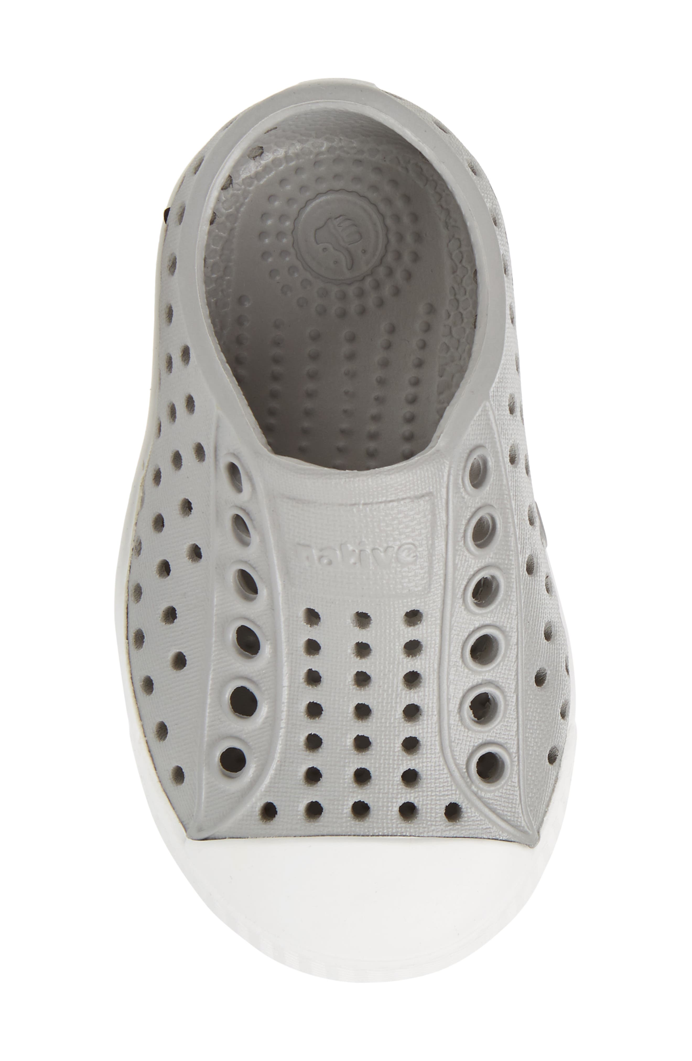 Kids' Jefferson Water Friendly Slip-On Sneaker, Alternate, color, PIGEON GREY/ SHELL WHITE