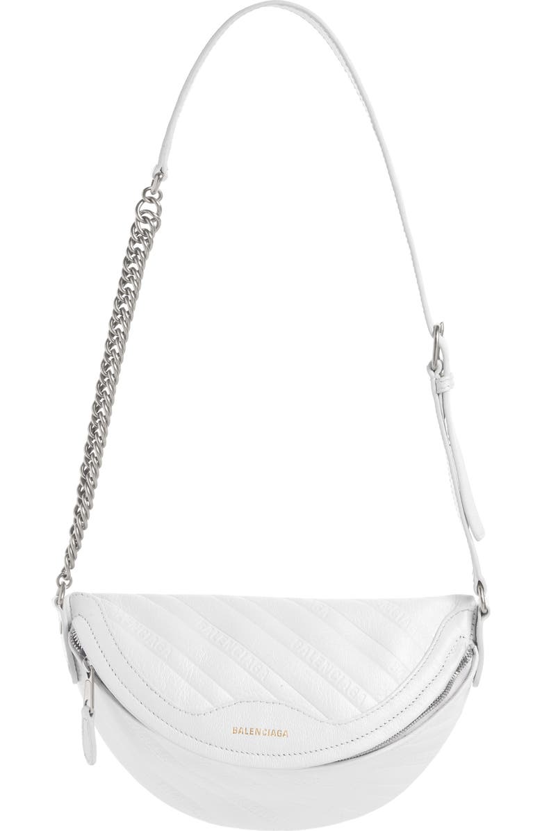 Balenciaga Extra Small Souvenir Leather Belt Bag, Main, color,
