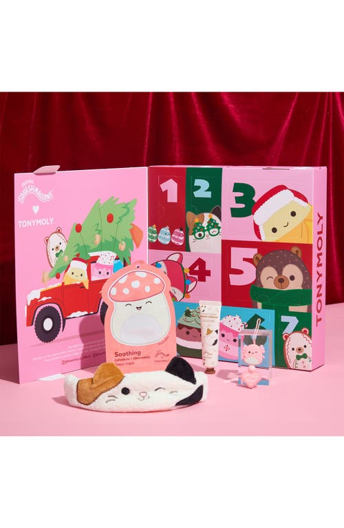 Tonymoly X Squishmallows Holiday Calendar Set $32 Value In Transparent