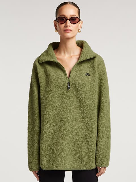 Lennox Half-Zip Long Sleeve Sweatshirt