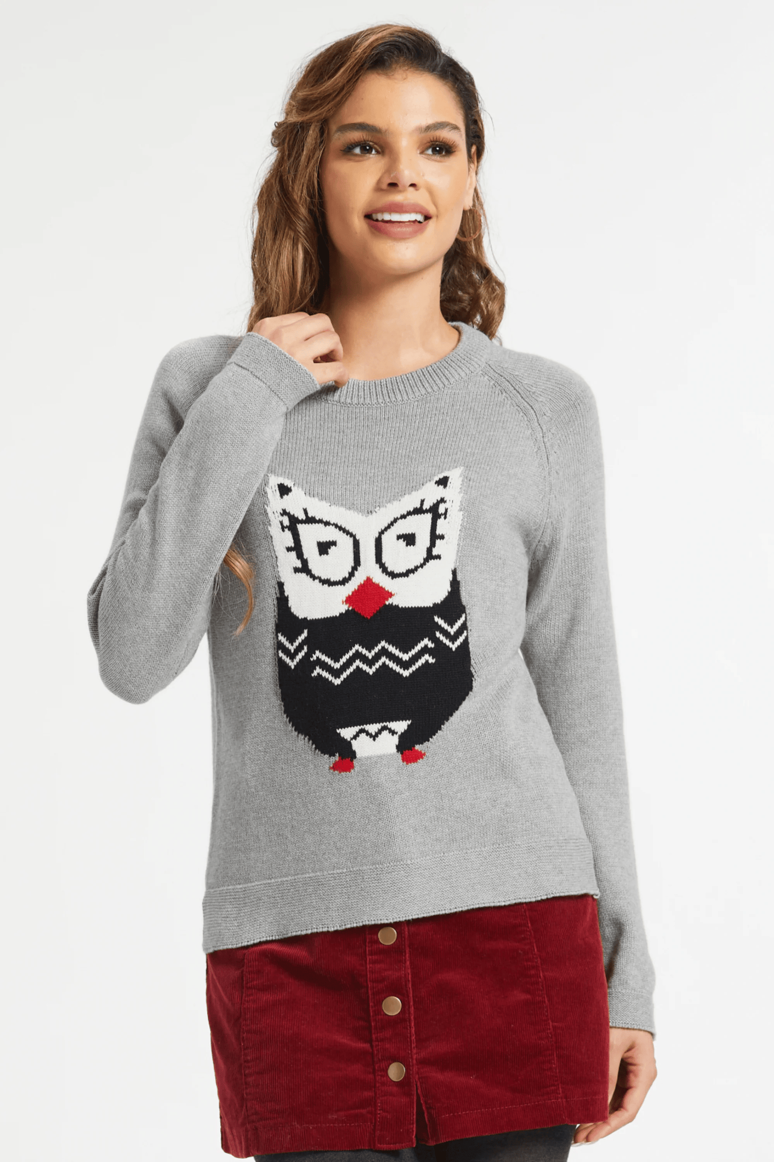 Modcloth Customer Service ModCloth Full Of Nostalgia Crewneck Pullover (Women) | Nordstrom