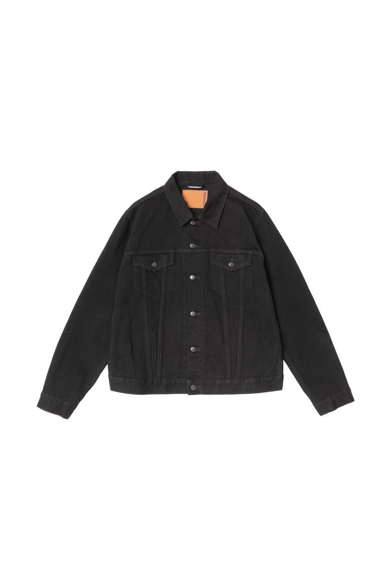Classic Trucker Jacket, Main, color, Black