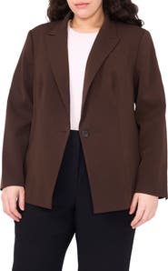 Halogen® Clean One-Button Blazer