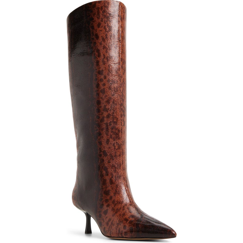 Aldo Selora Knee High Boot In Brown