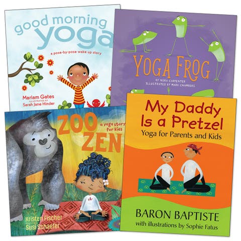 Yoga for Kids Books - Set of 4