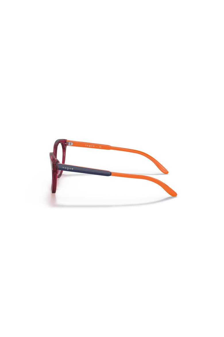 45mm Oval optical glasses, Alternate, color, Red