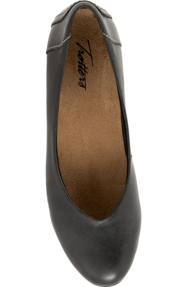 Trotters Iris Flat, Alternate, color, Black