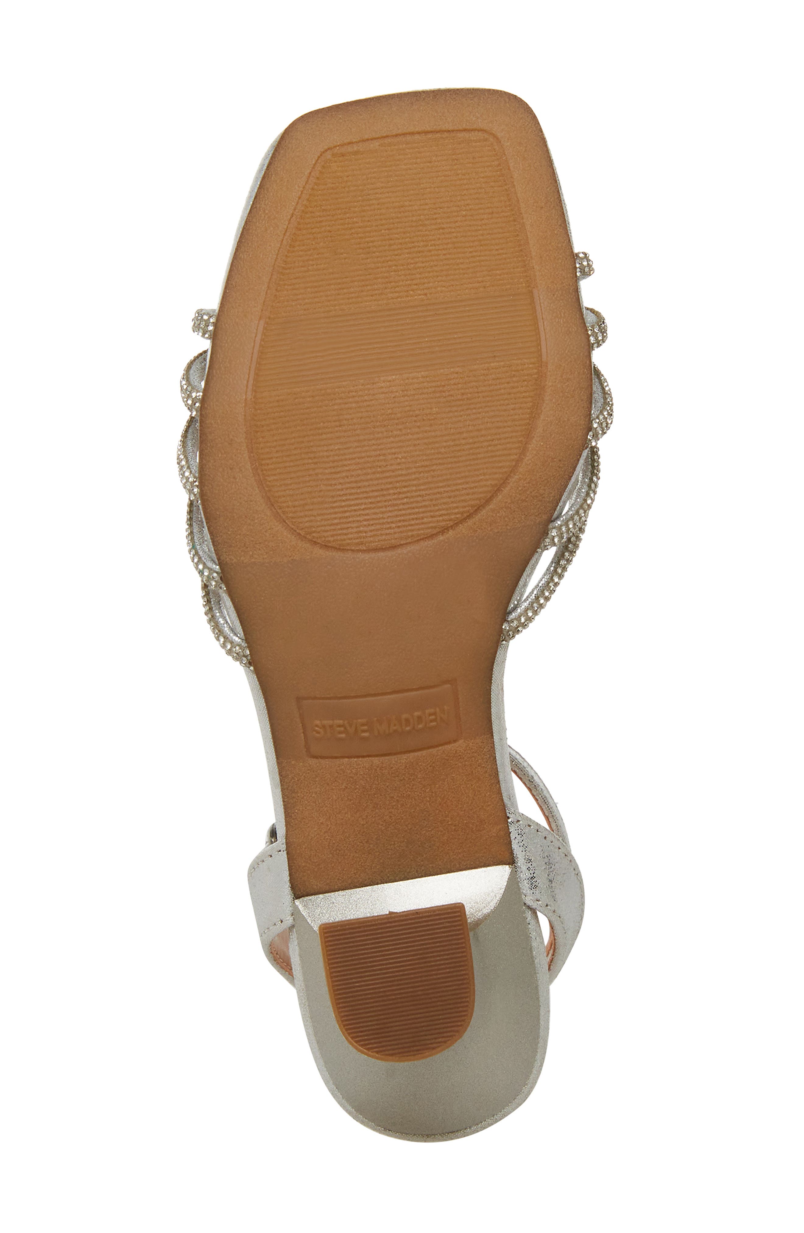 Steve Madden Kids' JLucia Rhinestone Strappy Sandal, Alternate, color, Silver
