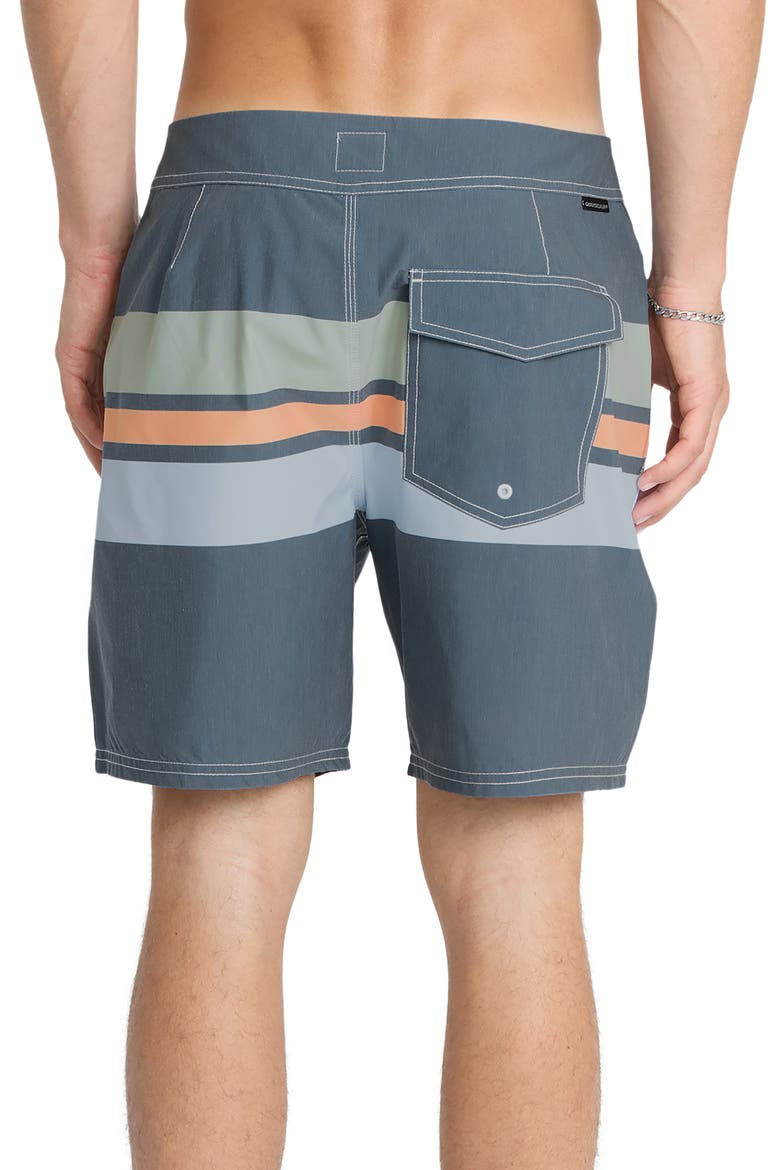 Original Straight Board Shorts, Alternate, color, DARK SLATE