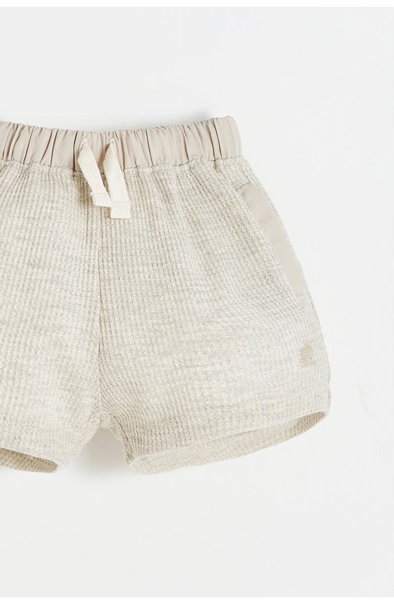 Babycottons Waffle Short for Infant, Alternate, color, Grey/Melange