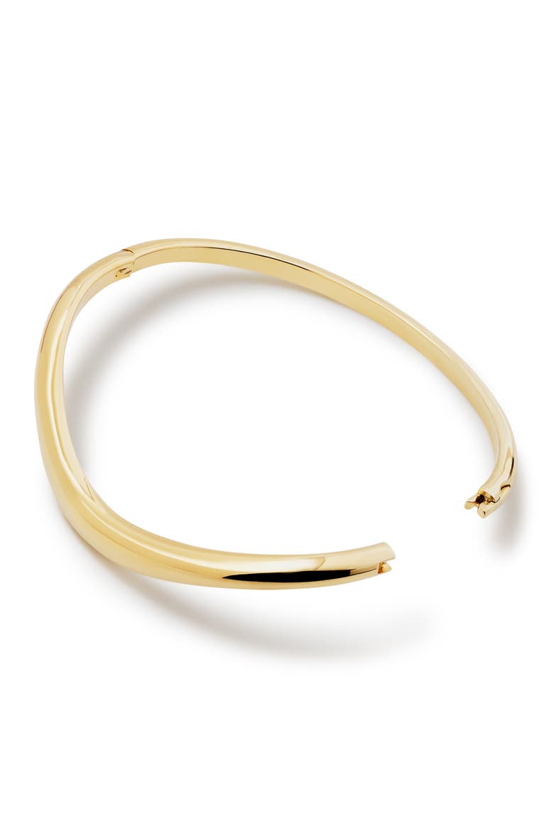 Talia Bangle Bracelet, Alternate, color, GOLD