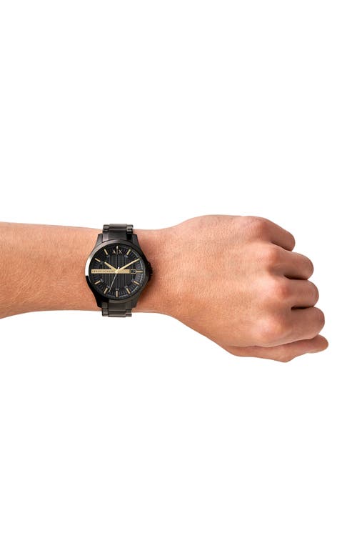 Armani Exchange Ax Bracelet Watch, 46mm In Black