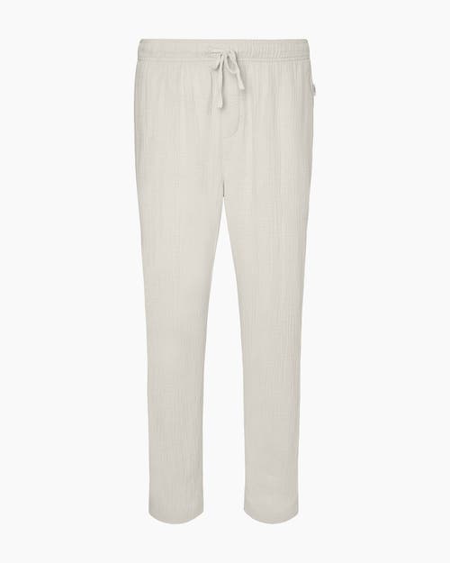 Onia Cotton Gauze Pull-on Pant In Gray