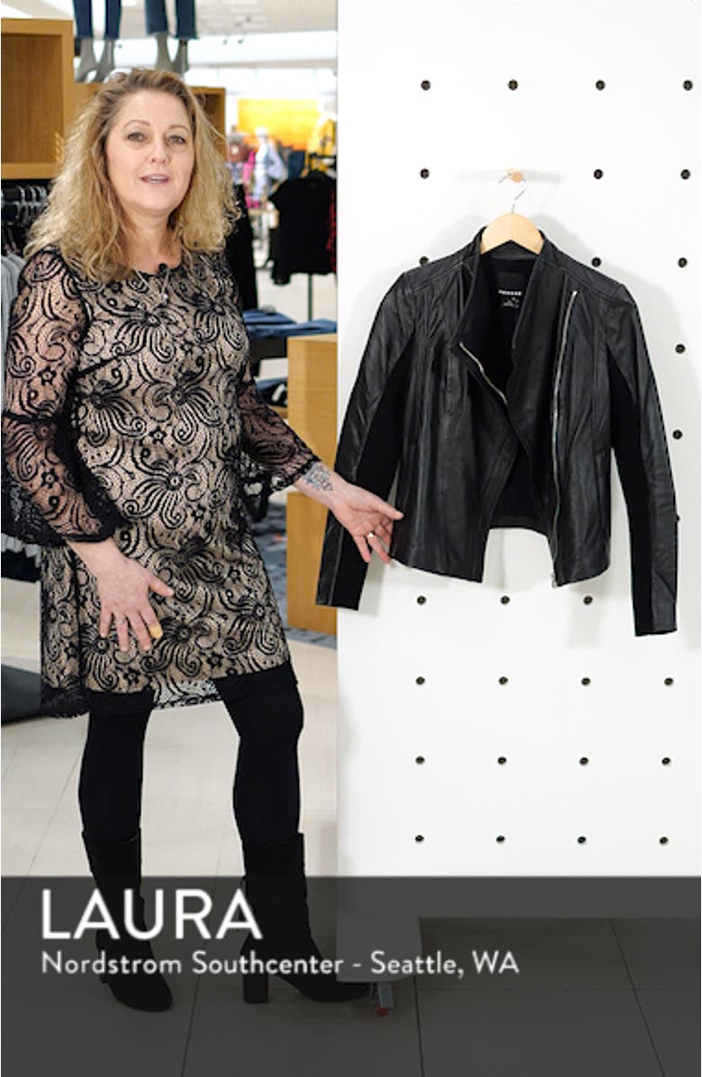 Leather Moto Jacket, sales video thumbnail