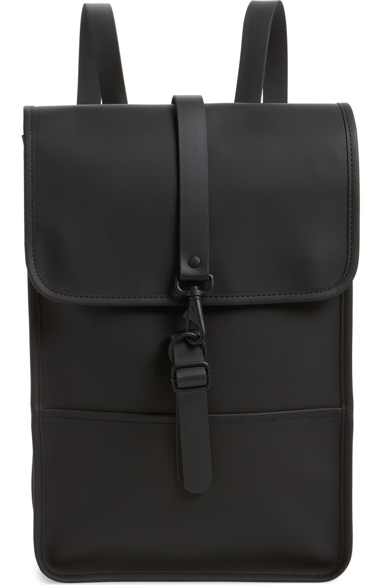 Rains Mini Waterproof Backpack, Main, color,