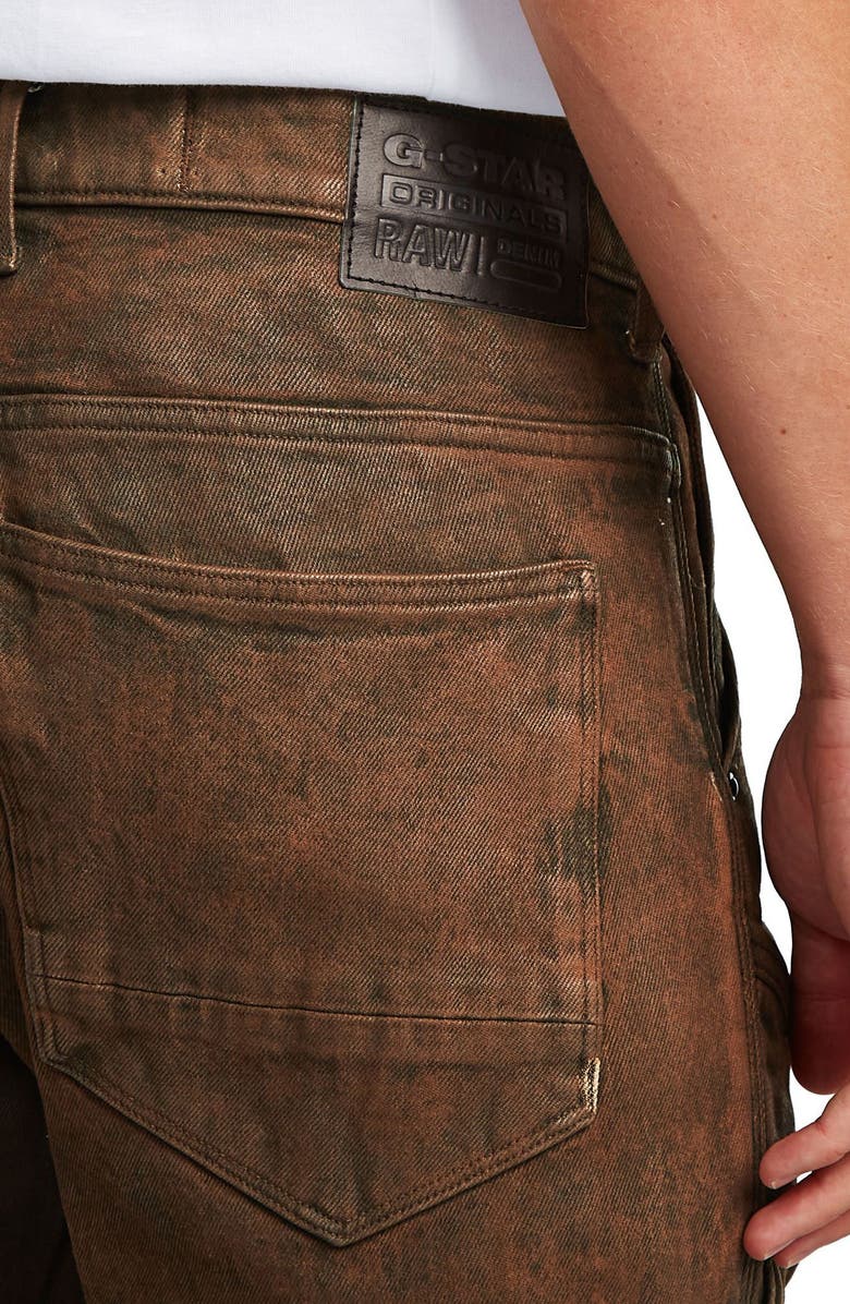 G-STAR Airblaze 3D Skinny Jeans, Alternate, color, Faded Cognac Skin