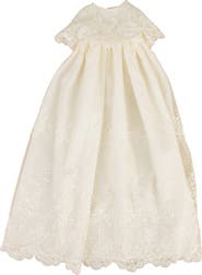 Little Things Mean a Lot Christening Gown, Shawl, Slip & Bonnet Set