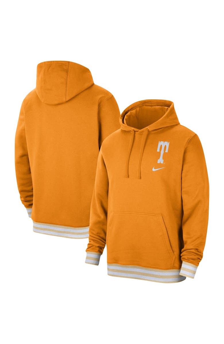 Nike Men's Nike  Tennessee Orange Tennessee Volunteers Campus Retro Fleece Pullover Hoodie, Main, color, 