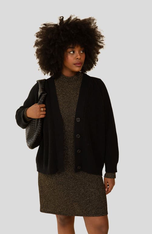 Whimsy + Row Chloe Cardigan In Black