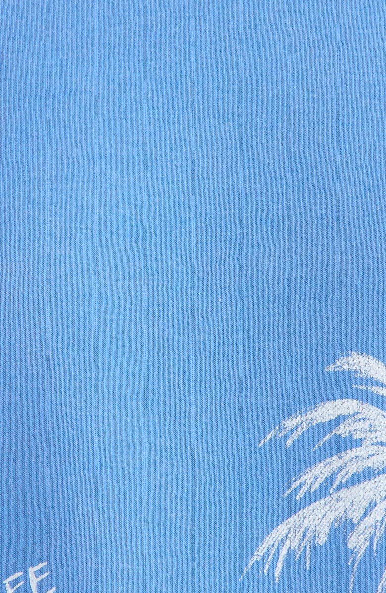 PacSun A Beautiful Life Oversize Graphic Hoodie, Alternate, color, Blue