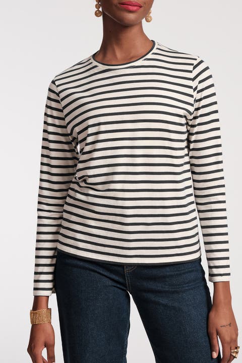 Long Sleeve Striped T Shirt