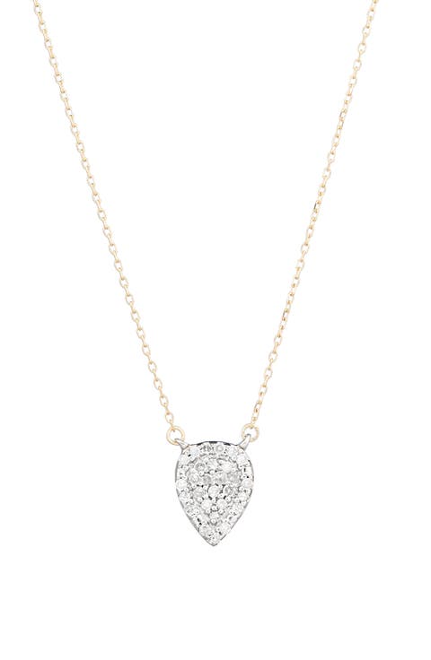 Tear Pendant Necklace