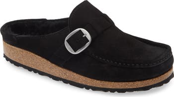 Birkenstock Buckley Genuine Shearling Mule (Women) | Nordstrom Birkenstock Buckley Genuine Shearling Mule (Women) | Nordstrom
