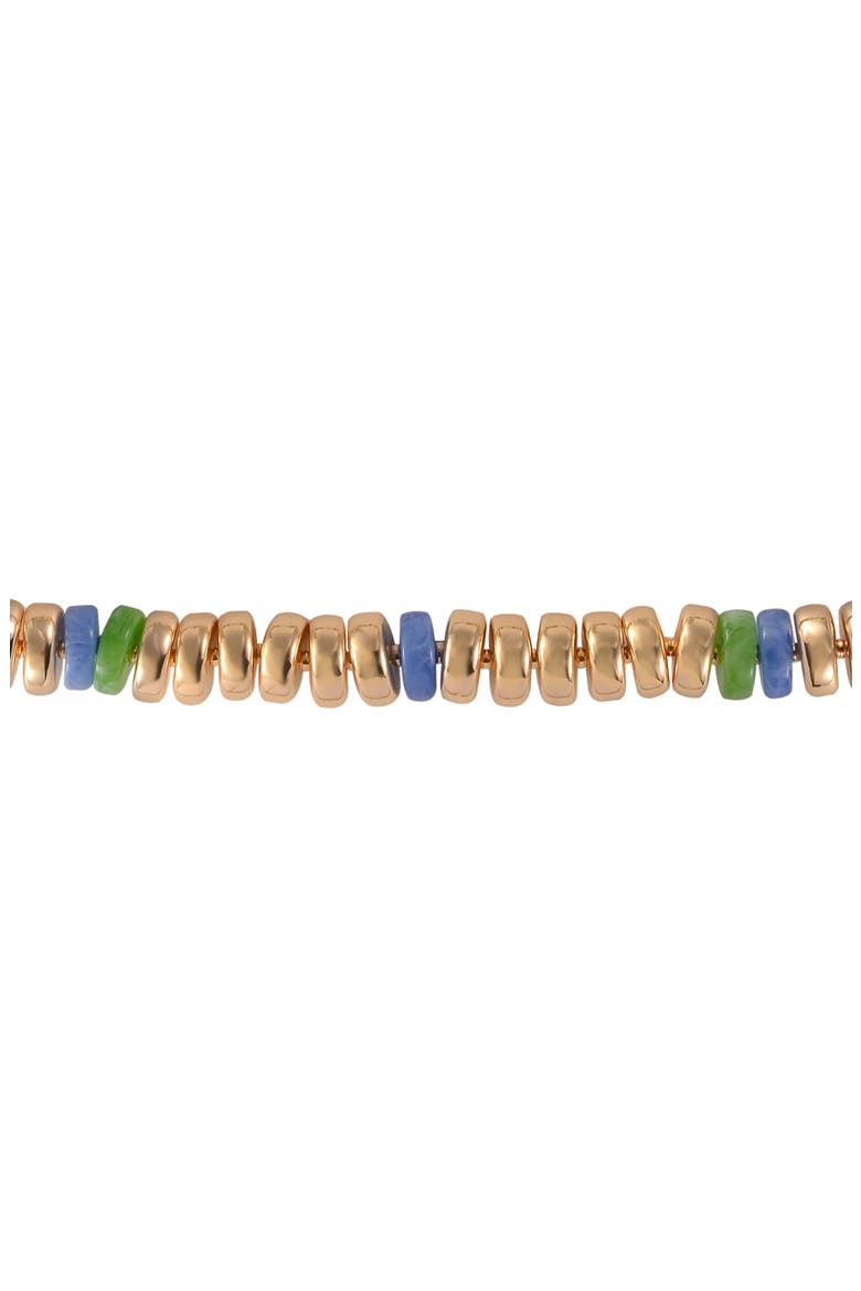 Disc Collar Necklace, Alternate, color, GOLD MULTI
