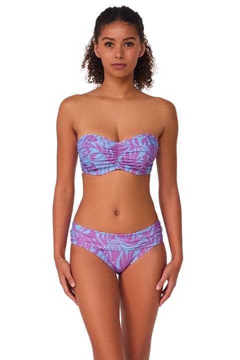 Loretta Bandeau Bikini Swimsuit Top - F Cup