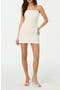 3D Floral Minidress