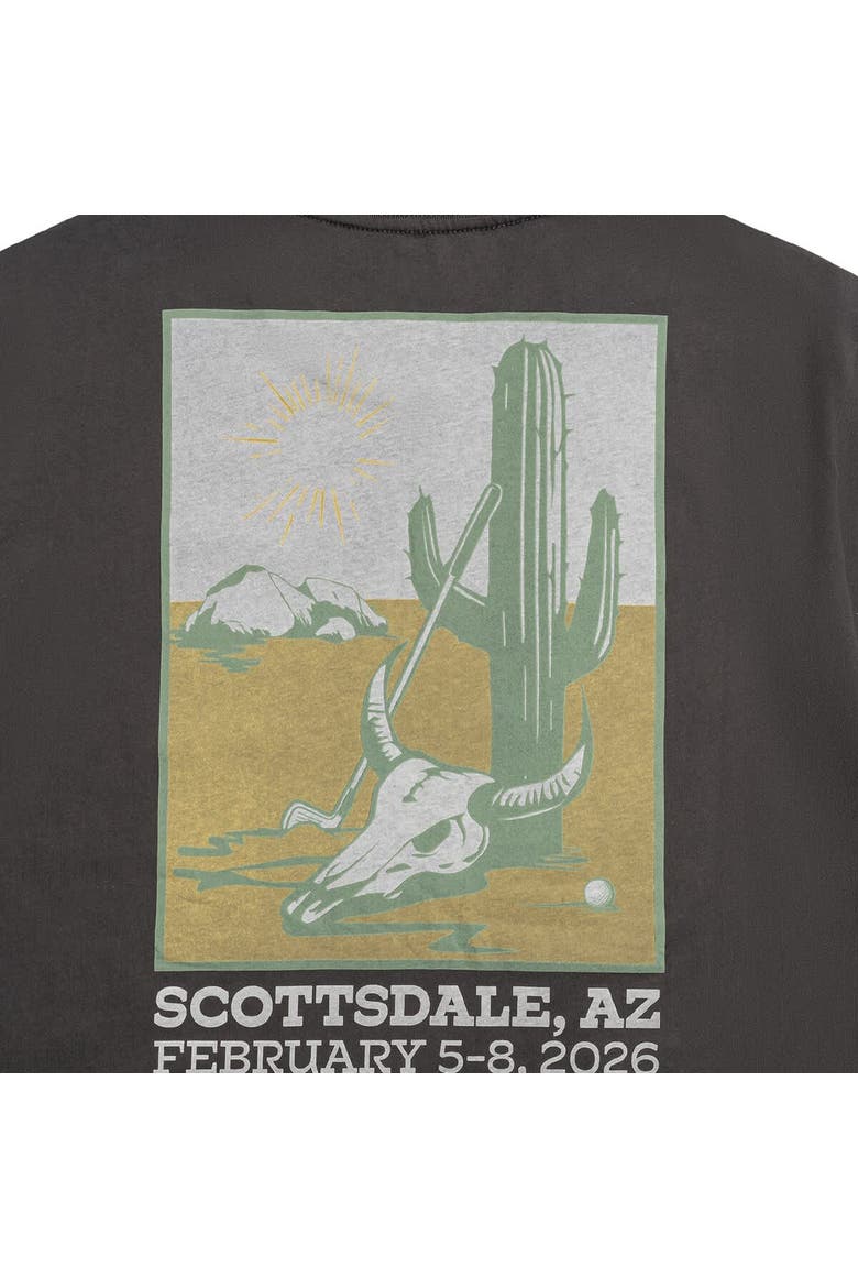 Men's FootJoy Gray WM Phoenix Open Cactus T-Shirt, Alternate, color, Gray