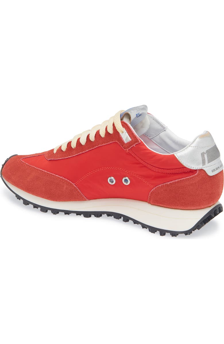 Golden Goose Running Marathon Sneaker, Alternate, color, Red/ Silver