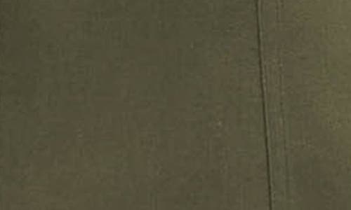 Shop Ellen Tracy Wide Leg Linen Blend Drawstring Crop Pants In Light Olive