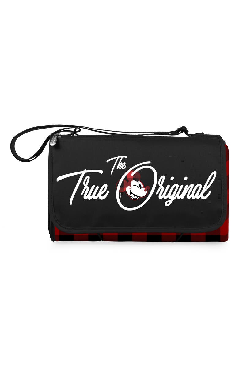 Picnic Time x Disney<sup>®</sup> Mickey Mouse Blanket Tote Bag, Main, color, Red